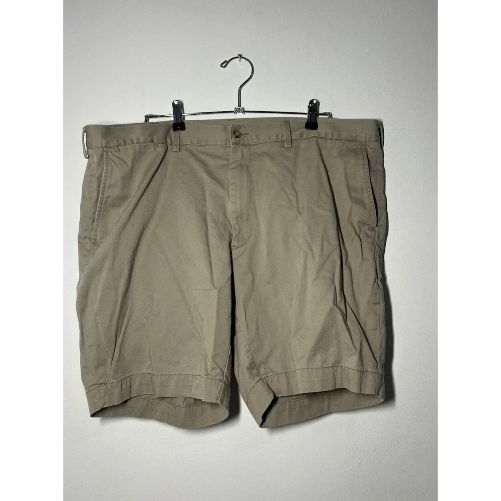 Polo Ralph Lauren Men's Mid-Rise Khaki Chino Shorts, Size 42, Classic Fit, 9